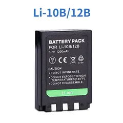 Pin Lithium OLYMPUS Li-10B Li-12B cho máy ảnh Stylus 800, 810, 1000, C-60, C-70 Zoom - Dung lượng cao, bảo vệ thông minh, sạc nhanh