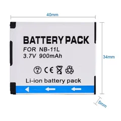 Pin Máy Ảnh Canon NB-11L 3.7V 900mAh - Phụ Kiện Cho Canon ELPH 110 HS, 115 IS, 130 IS, 135, 140 IS