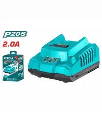 Đế Sạc Total TFCLI2001 Chính Hãng 20V - Sạc Nhanh 2A Tiện Dụng Cho Dụng Cụ Cầm Tay, Thiết Kế Nhỏ Gọn, An Toàn, Bền Bỉ