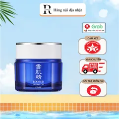 Kem Dưỡng Ẩm Đa Năng Kosé SEKKISEI HERBAL GEL 80g - Mặt Nạ Ngủ 6 Trong 1, Cấp Ẩm và Làm Sáng Da, Xuất Xứ Nhật Bản