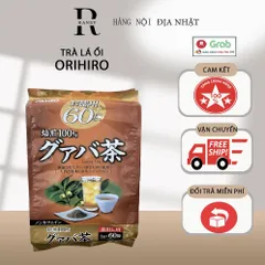 Trà Lá Ổi ORIHIRO Nhật Bản Hỗ Trợ Giảm Cân - Gói 60 Túi Tự Nhiên, Nguyên Chất, Không Tạp Chất