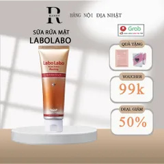 Sữa Rửa Mặt LABOLABO 120g  giúp se khít lỗ chân lông, loại bỏ những tế bào chết(