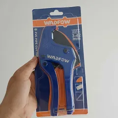 Kéo Cắt Ống PVC WADFOW WPC54642 - Dài 203mm, Lưỡi S sắc Bén, Chốt Khóa An Toàn, Dụng Cụ Cầm Tay Chất Lượng cao cho Thợ Sửa Ống nước