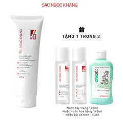Sữa Rửa Mặt Sắc Ngọc Khang 300g - Dưỡng Da Sáng Mịn Từ Chiết Xuất Thiên Nhiên, An Toàn Cho Mọi Loại Da