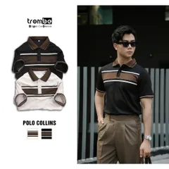 Áo Polo Nam Thun Tổ Ong COLLINS - Thoáng Mát, Thấm Hút Tốt, Phong Cách Lịch Lãm Đi Làm, Dạo Phố, Chất Liệu Cao Cấp