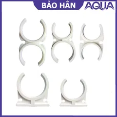 Kẹp Nhựa Máy Lọc Nước Aqua - Kẹp Đơn & Đôi Cho Hệ Thống R.O, Nano, Dàn Tưới Cây, Bể Thủy Sinh - Giải Pháp Tiện Lợi, An Toàn Sức Khỏe