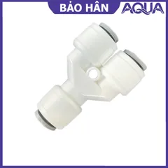 Y 3 Đầu Dây 6 - Nối Nhanh Dây 6mm Cho Máy Lọc Nước, Phun Sương, Thủy Sinh - Chất Liệu Nhựa Nguyên Sinh An Toàn