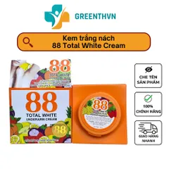 Kem Nách S88 Total White Thái Lan 35g - Giảm Thâm Nách và Khử Mùi Hiệu Quả, Dưỡng Ẩm Da Mềm Mại