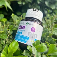 Viên uống bổ sung DHA Healthy Care cho trẻ từ 4 tháng tuổi - Hỗ trợ phát triển trí não và thị lực - 60 viên dễ uống