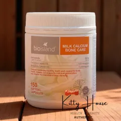 Viên uống bổ sung Canxi từ sữa Bio Island Milk Calcium Bone Care 150 viên - Giúp xương chắc khỏe, phát triển chiều cao, ngừa loãng xương.