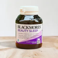 Viên uống hỗ trợ giấc ngủ và làm đẹp da tóc Beauty Sleep Blackmores 30 viên