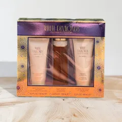 Set nước hoa nữ White Diamonds Elizabeth Taylor gồm nước hoa EDT 100ml + lotion 100ml + sữa tắm 100ml