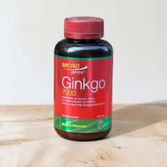 Viên uống bổ não Ginkgo Micro Genics 7000 - Tăng cường trí nhớ và hỗ trợ chức năng não - 100 viên Chính Hãng từ Mỹ