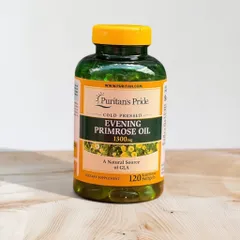 Viên uống tinh dầu hoa anh thảo Puritan’s Pride 1300mg 120 viên - Hỗ trợ sức khỏe và làm đẹp từ thiên nhiên