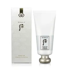 Sữa Rửa Mặt Dưỡng Trắng Whoo Gongjinhyang Seol 180ml - Sữa Rửa Mặt Làm Sáng Da, Giảm Sạm Nám, Độc Quyền Từ The History of Whoo