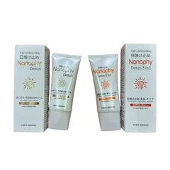 Kem Chống Nắng Lovita Nanophy Desun SPF50 PA+++ - Bảo Vệ Da Dầu Mụn, Ngăn Lão Hóa, Dưỡng Ẩm, 50ml Nhật Bản