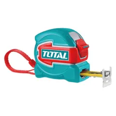 Thước Kéo Thép Total TMT80832 - 8m x 32mm, Đo Mét & Inch 2 Mặt, Móc Từ Tính, Dụng Cụ Chính Hãng Cho Xây Dựng & DIY