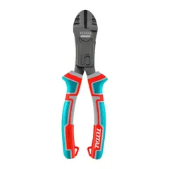 Kìm Cắt Trợ Lực Total THTC530806 200mm - Lưỡi Thép CR-V Sắc Bén, Tay Cầm Chống Trượt, Hàng Chính Hãng, Cắt Dễ Dàng Dây Điện, Cáp Vỏ Mềm