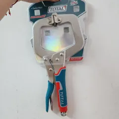 Kìm Bấm Chết Chữ C 11 Inch Total THT111113 - Giữ Kẹp Chặt, Thép Carbon Cứng, Hàm Sâu cho Hàn, Khoan, DIY