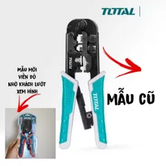 Kìm Bấm Cos TOTAL TMPCN5468R - Dụng Cụ Uốn, Tước, Cắt 8 Inch Chất Lượng Cao, Thiết Kế Tiết Kiệm Lao Động