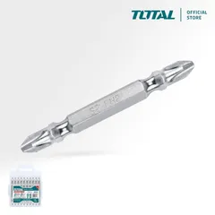 Hộp 10 Mũi Bắt Vít PH2 65mm Tổng Hợp TOTAL TAC16PH233 - Dụng Cụ Tiện Ích Cao Cấp cho Thợ Sửa Chữa và DIY