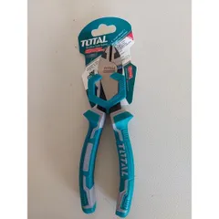 Kìm Cắt Đầu Nặng 7 Inch Thép Cr-V TOTAL THT27716 - Dụng Cụ Tiện Ích Chất Lượng Cao, Đen Bóng