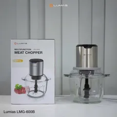 Máy Xay Thịt Lumias LMG-600B - Công Suất 600W, Dung Tích 2L, Vỏ Thép Không Gỉ - Thiết Bị Nhà Bếp Đa Năng Chất Lượng Cao