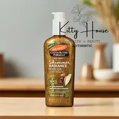 Dầu Dưỡng Thể Palmer's Cocoa Butter Shimmer Radiance 150ml - Dưỡng Da Rạng Rỡ, Bơ Ca Cao, Phù Hợp Với Mọi Loại Da