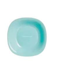 Đĩa thủy tinh sâu lòng Luminarc Carine 21cm màu xanh ngọc, an toàn cho lò vi sóng, thiết kế hiện đại, sản xuất tại Pháp - Hàng chính hãng P4251