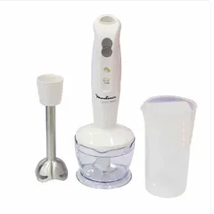 Máy xay sinh tố cầm tay Moulinex DD3021 700W - Thiết kế hiện đại, dễ sử dụng, lưỡi thép không gỉ, phù hợp cho nấu ăn và chế biến thực phẩm