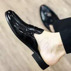 Giày sục nam công sở da pu cao cấp RUNO G37 - Giày tây trẻ trung đế mềm, họa tiết độc đáo cho phong cách hiện đại