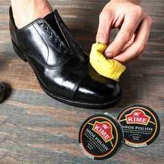 Xi Đánh Giày KIME Chính Hãng Dạng Sáp 38g - Combo Màu Đen & Nâu Bảo Vệ Da Giày & Tăng Độ Bóng, Giải Quyết Vết Xước Nhỏ