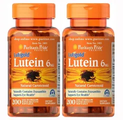 Viên Uống Bổ Mắt Lutein Puritan's Pride 6mg của Mỹ 200 viên