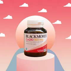 Viên uống hỗ trợ tim mạch Blackmores CoQ10 150mg - Duy trì sức khỏe tim mạch, 30 viên nhập khẩu chính ngạch