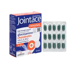 Glucosamin Jointace Original H/30V - Viên Uống Hỗ Trợ Sức Khỏe Xương Khớp, Giảm Đau Nhức Khớp, Vitabiotics Chính Hãng