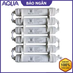 Bộ Lõi Tạo Khoáng Aqua T33 - 5 Lõi Lọc Nước Alkaline, Nano Silver, Hydrogen, Mang Đến Nguồn Nước Sạch, Khoáng Chất Tự Nhiên cho Gia Đình