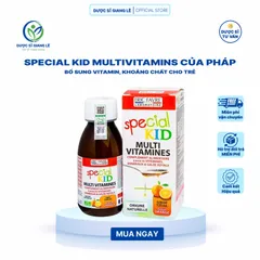 Siro Đa Vitamin Special Kid Multivitamines Eric Favre 125ml - Tăng Cường Sức Đề Kháng Cho Trẻ, Bổ Sung Vitamin Và Khoáng Chất Thiết Yếu