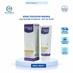 Kem Yoosun Mama Ngăn Ngừa & Làm Mờ Vết Rạn Da - Dưỡng Ẩm Da 100% Từ Thiên Nhiên Cho Phụ Nữ Mang Thai và Sau Sinh