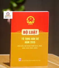 Bộ luật tố tụng dân sự 2015 (sửa đổi bổ sung năm 2019, 2020, 2022, 2023, 2024, 2025)