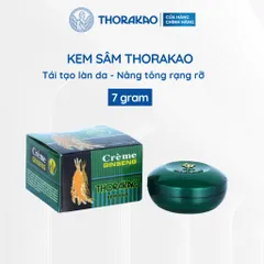 Kem Sâm Thorakao 7g - Kem Dưỡng Trắng Da Tự Nhiên, Tái Tạo Da, Giúp Da Khỏe Mạnh và Sáng Mịn