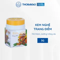 Kem Nghệ Trang Điểm 3g - Dưỡng Trắng Da Tự Nhiên, Che Khuyết Điểm, Làm Sáng Da, Thảo Dược Thiên Nhiên Thorakao