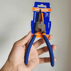 Kìm Mở Phe Mũi Thẳng Vòng Ngoài 7 Inch/180mm WADFOW WPL9C71 - Dụng Cụ Cầm Tay Bền Bỉ Cho Thợ Cơ Khí