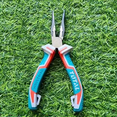 Kìm Mũi Nhọn 6 Inch Total THT220606 - Thép Hợp Kim, Tay Cầm Nhựa êm Ái, Dụng Cụ Cầm Tay Chất Lượng Cao Cho Thợ Sửa Chữa