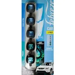 Nước Hoa Xe Hơi Febreze Car Set 5 Cái x2ml - Khử Mùi & Tạo Hương Thơm Lưu Lại Đến 40 Ngày, Hàng Nhập Mỹ