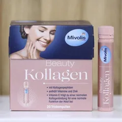 Collagen Chăm Sóc Da Hàng Đức - 20 Ống X 25ml, Tăng Cường Độ Đàn Hồi và Sức Khỏe Da, Hàng Chính Hãng Collagen DAS