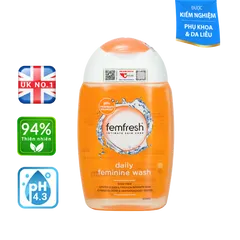 Dung Dịch Vệ Sinh Phụ Nữ Femfresh 150ml - Sạch Sẽ, Kháng Khuẩn, Chiết Xuất Tự Nhiên, Thơm Mát Suốt Ngày