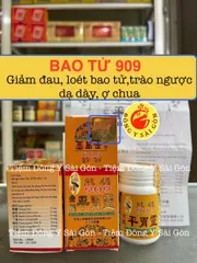 Bao Tử 909 Hộp 30 Viên Chính Hãng - Thực Phẩm Chức Năng Hỗ Trợ Sức Khỏe từ Hong Kong