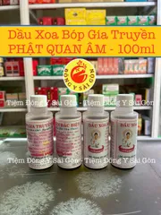 Dầu Xoa Bóp Xương Khớp Quan Âm - Giảm Đau, Sưng Viêm, Chai 120ml, Công Thức Gia Truyền An Toàn - Hỗ Trợ Khớp, Cơ, Lưng, Gối