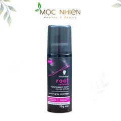 Xịt Nhuộm Tóc Bạc Tạm Thời Schwarzkopf - Phủ Bạc Nhanh Chóng, Không Gây Hại Tóc, Dễ Dàng Rửa Sạch, Tóc Bạc Biến Mất Sau 3 Giây