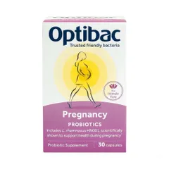 Men Vi Sinh Optibac Pregnancy Dành Cho Mẹ Bầu & Con Bú - Hỗ Trợ Tiêu Hóa & Miễn Dịch, Hộp 30 Viên Hữu Ích cho Bà Mẹ Mang Thai